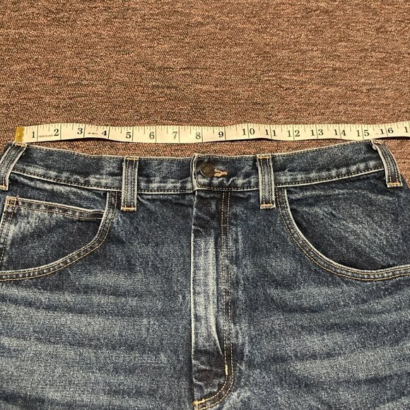 Nili Lotan Aaron Loose Fit Mom Jeans Blue Simon Wash Size 30 Made In USA - Picture 10 of 13